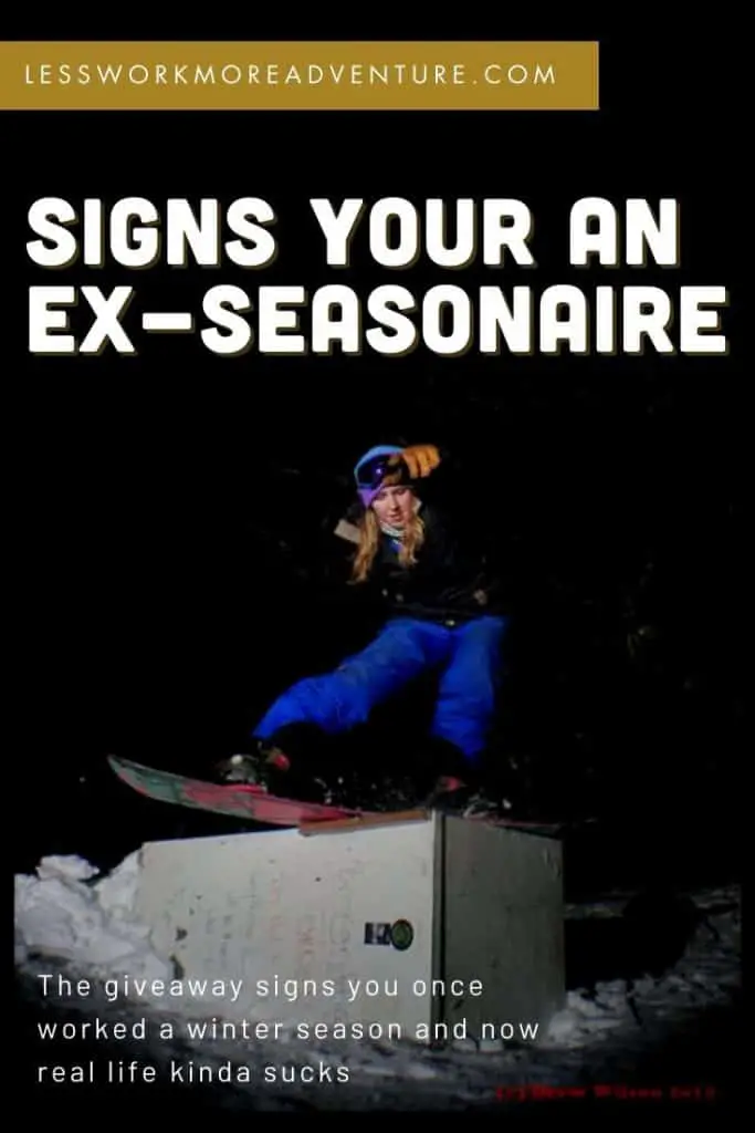 signs your an ex-seasonaire blog post pin