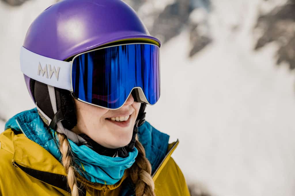 Messy weekend hot sale ski goggles