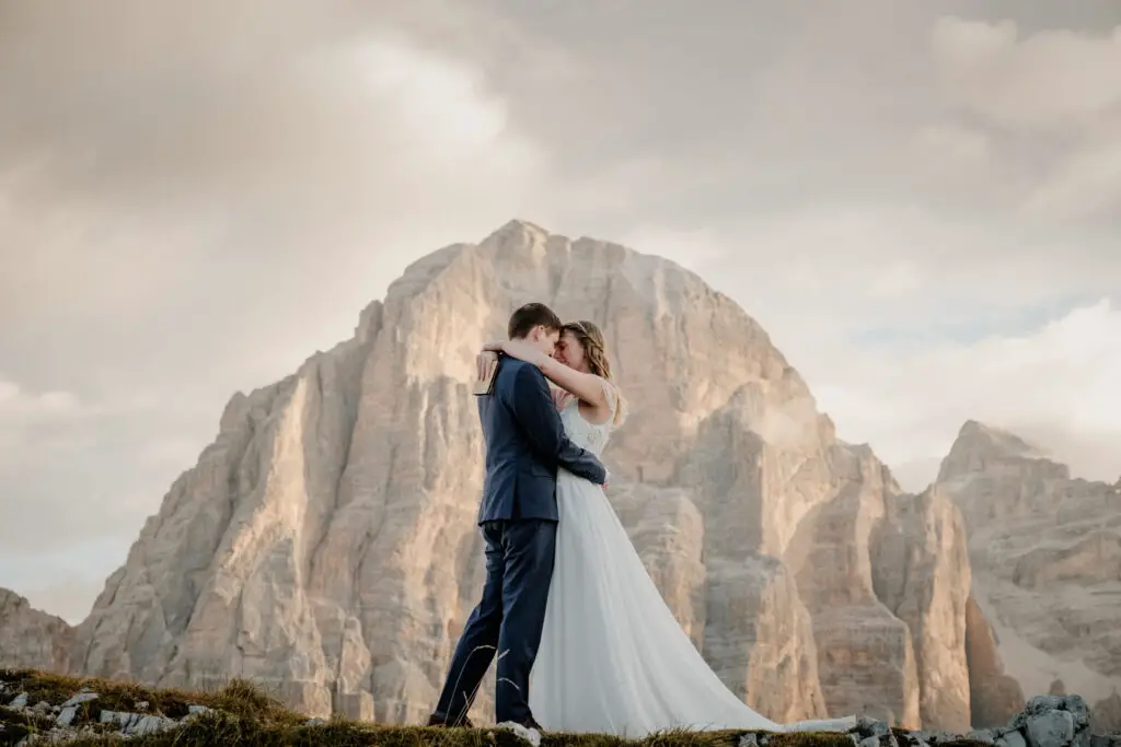 Dolomites Elopement Photography by Wild Connections Photography