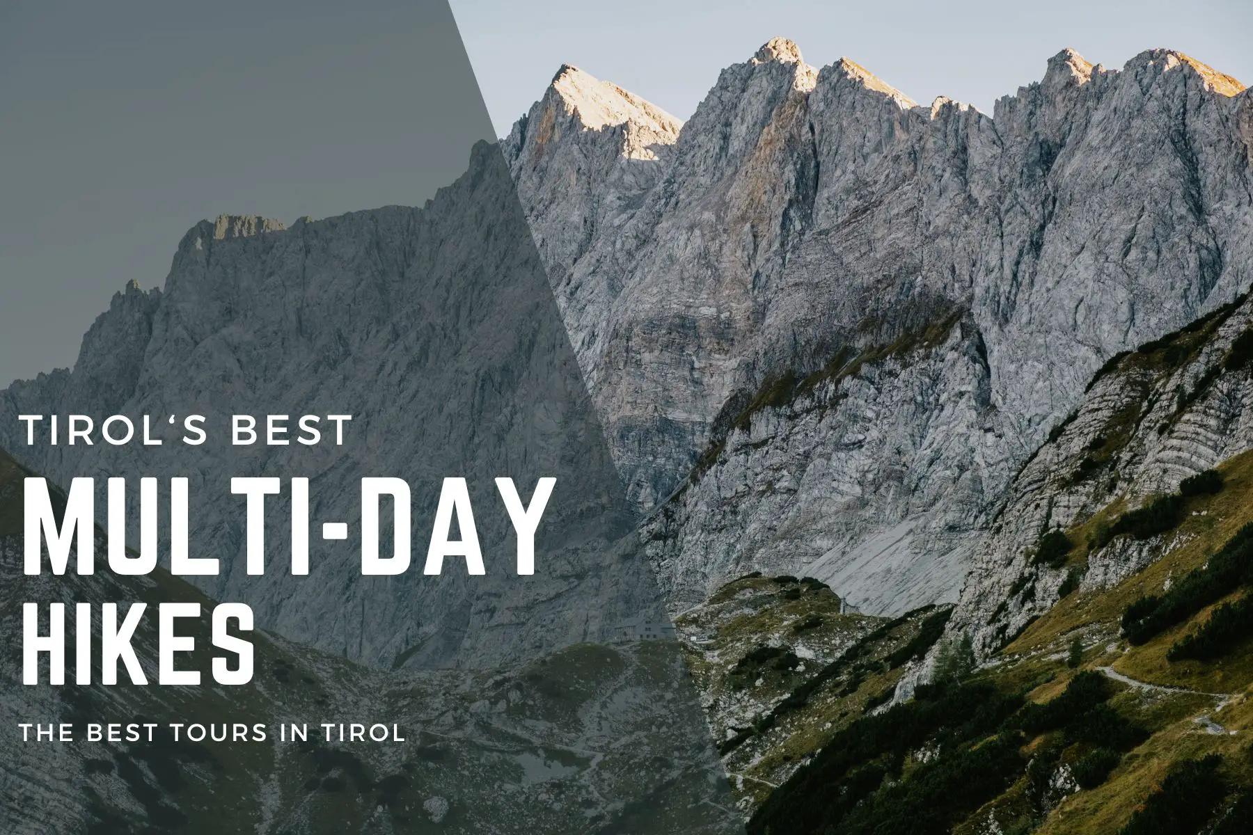 Best multi-day hikes in Tirol Austria