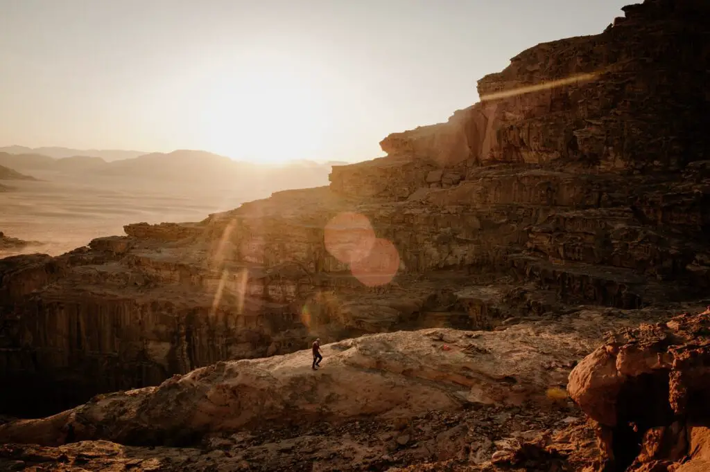 Sunset jeep tour in Wadi Rum