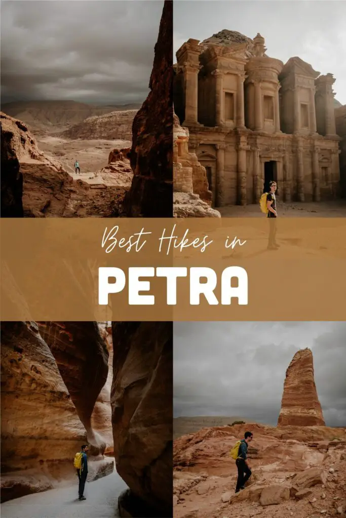 The best hiking trails across Petra