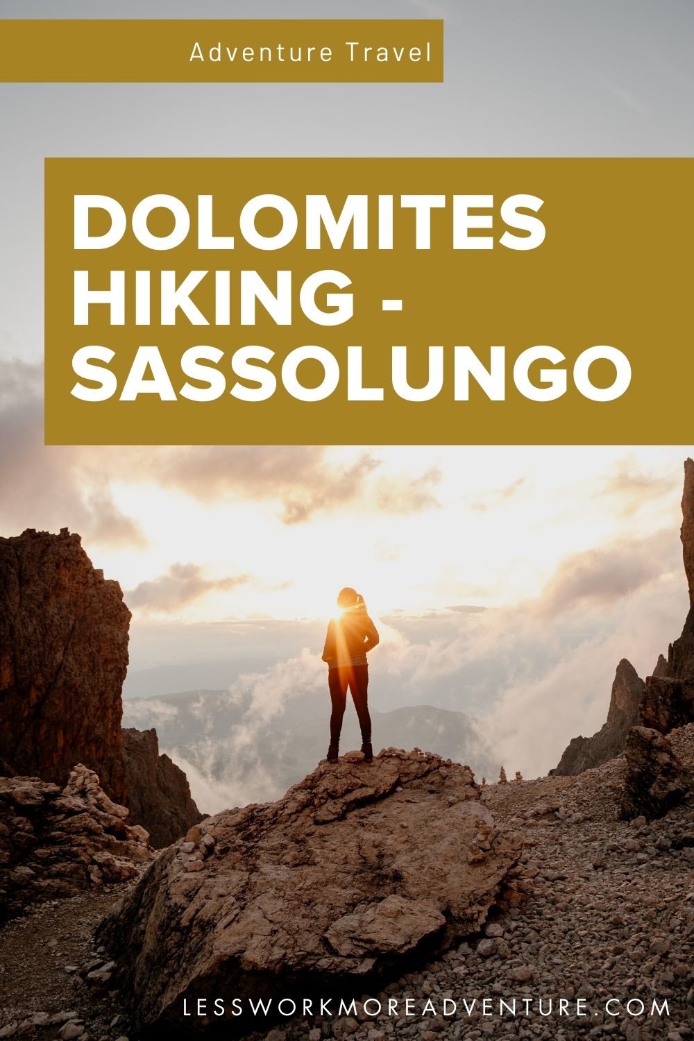 Sassolungo circuit hike Dolomites guide