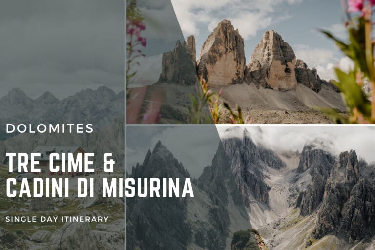 Tre Cime di Lavaredo + Cadini di Misurina: One-Day Hiking Itinerary